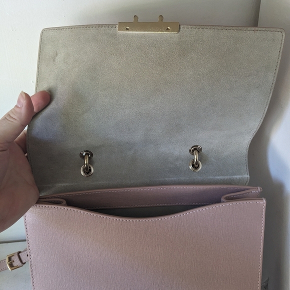 Furla | Metropolis Pink Medium Handbag - Picture 4 of 8